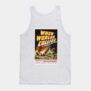 When Worlds Collide 1951 Retro Sci Fi Film Classic Movie Tank Top